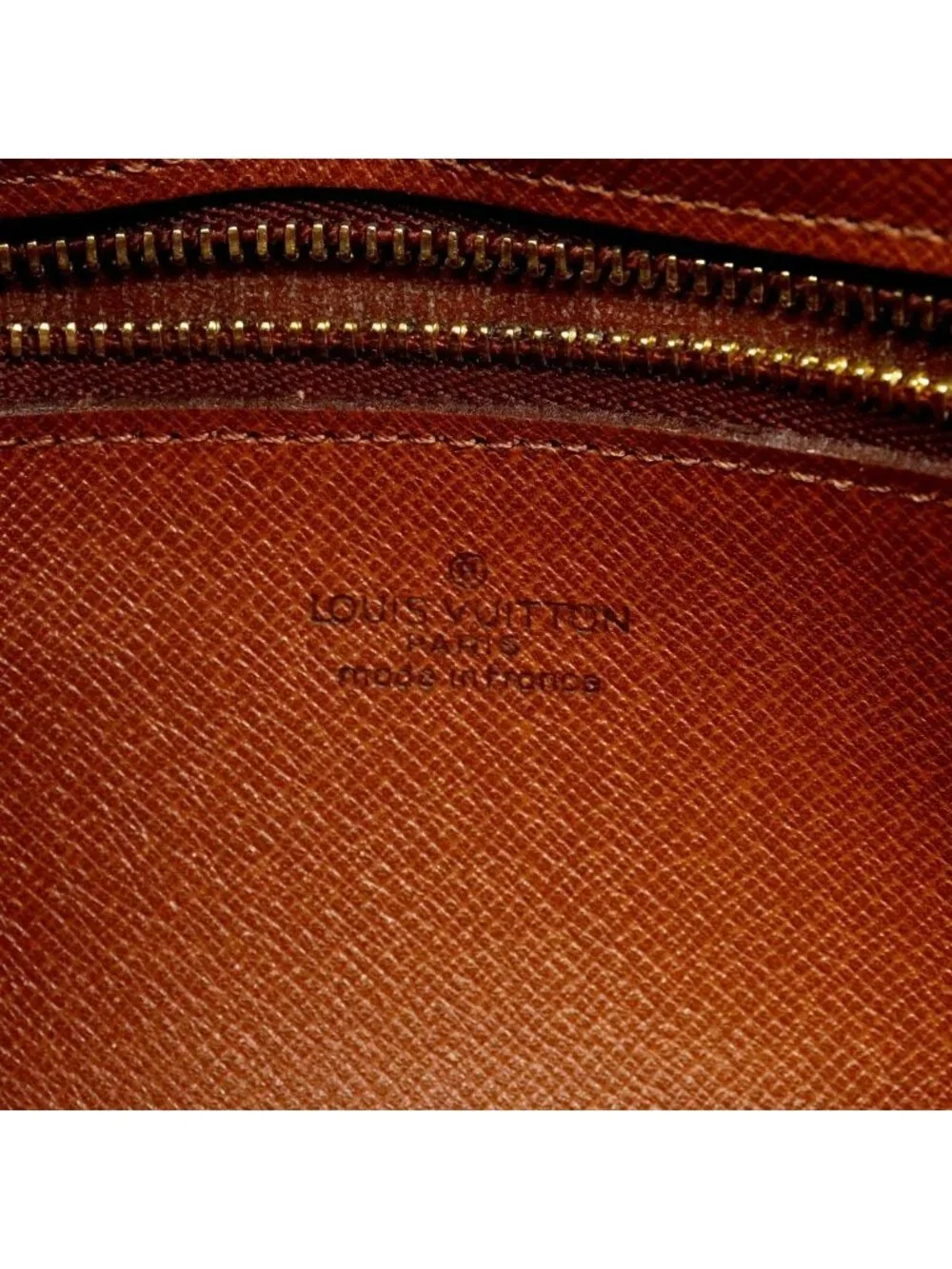 Louis Vuitton Clutch Monogram Marly Dragonne GM Brown